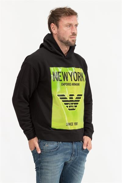 Emporio Armani Erkek Kapüşonlu Sweatshirt
