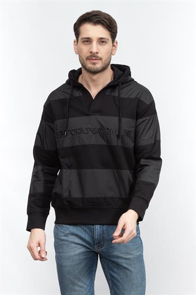 Emporio Armani Erkek Kapüşonlu Sweatshirt