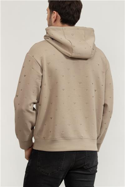 Emporio Armani Erkek Kapüşonlu Sweatshirt