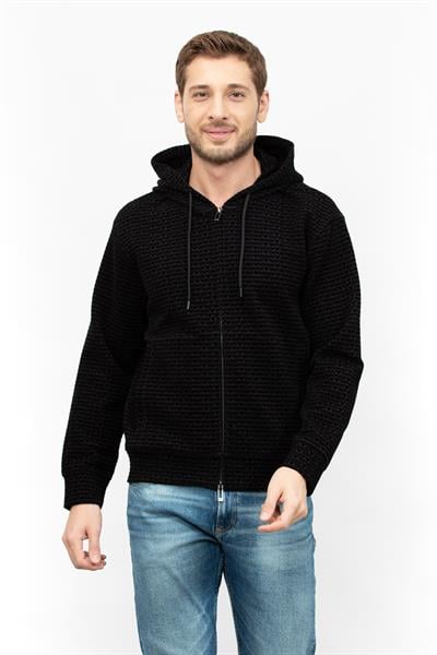 Emporio Armani Erkek Kapüşonlu Sweatshirt