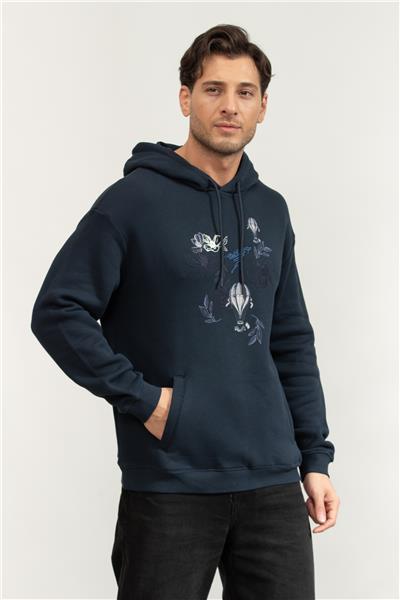 Emporio Armani Erkek Kapüşonlu Sweatshirt
