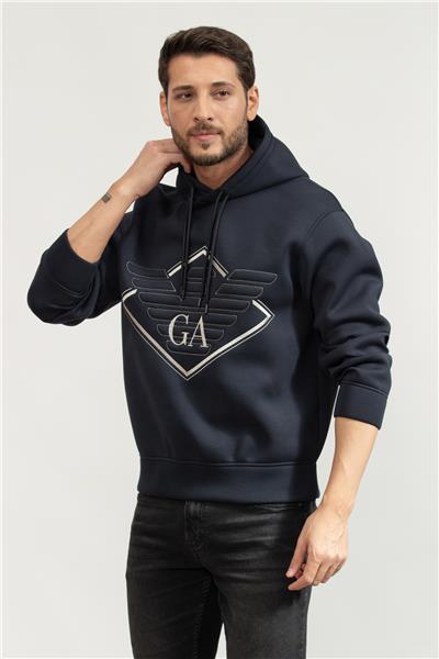 Emporio Armani Erkek Kapüşonlu Sweatshirt
