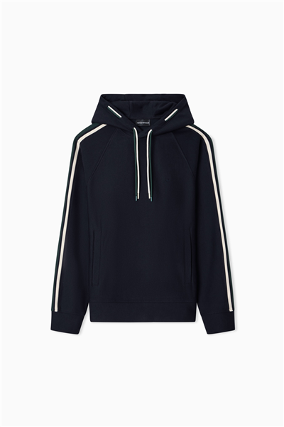 Emporio Armani Erkek Kapüşonlu Sweatshirt Lacivert