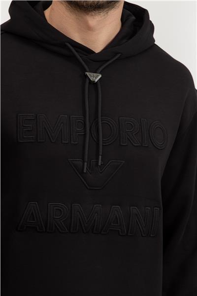 Emporio Armani Erkek Kapüşonlu Sweatshirt