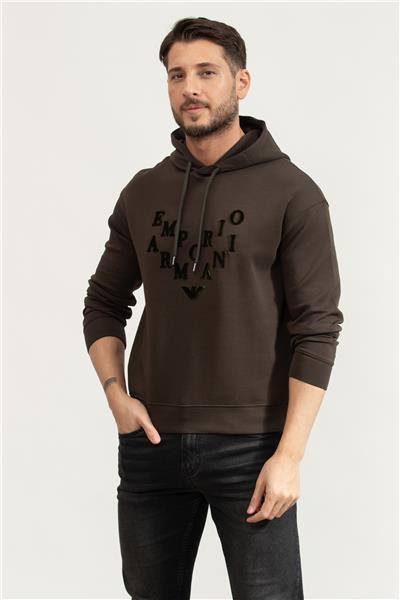 Emporio Armani Erkek Kapüşonlu Sweatshirt