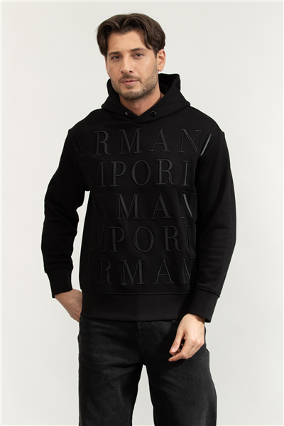 Emporio Armani Erkek Kapüşonlu Sweatshirt
