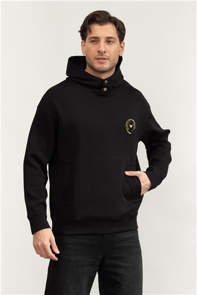 Emporio Armani Erkek Kapüşonlu Sweatshirt