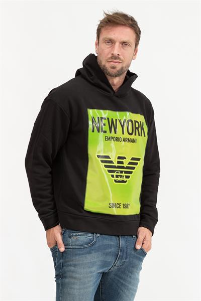 Emporio Armani Erkek Kapüşonlu Sweatshirt