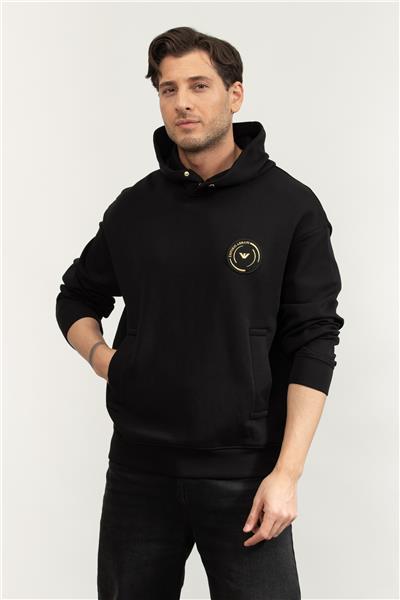 Emporio Armani Erkek Kapüşonlu Sweatshirt