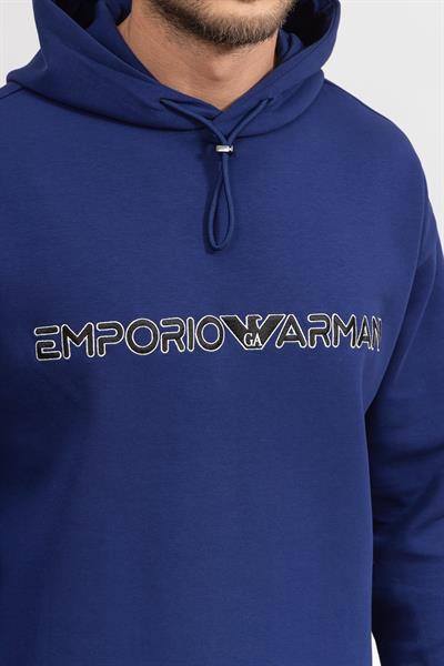 Emporio Armani Erkek Kapüşonlu Sweatshirt