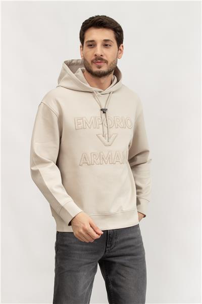 Emporio Armani Erkek Kapüşonlu Sweatshirt