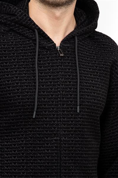 Emporio Armani Erkek Kapüşonlu Sweatshirt