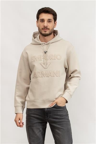 Emporio Armani Erkek Kapüşonlu Sweatshirt