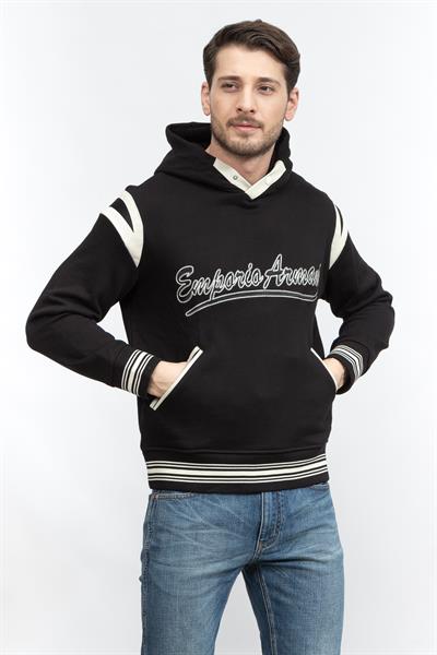 Emporio Armani Erkek Kapüşonlu Sweatshirt