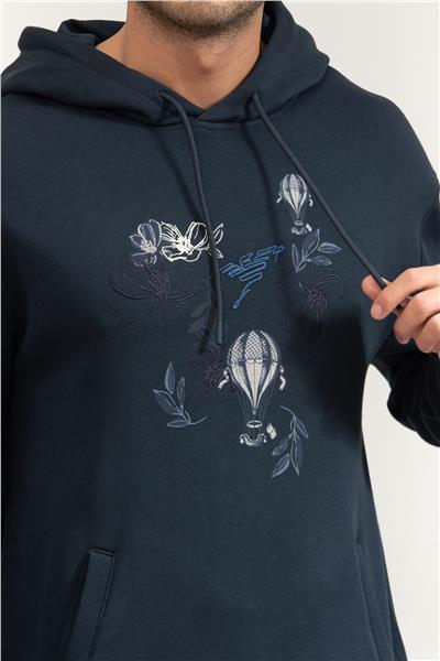 Emporio Armani Erkek Kapüşonlu Sweatshirt