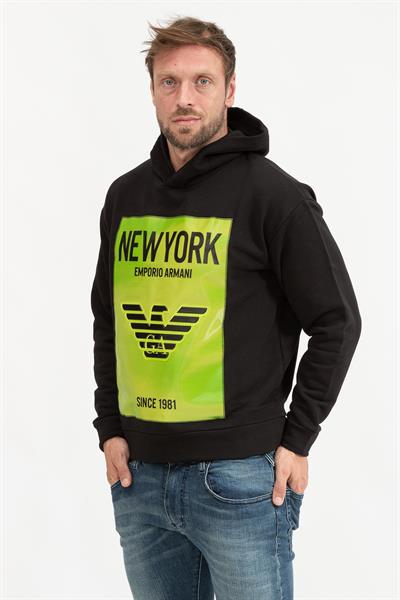Emporio Armani Erkek Kapüşonlu Sweatshirt