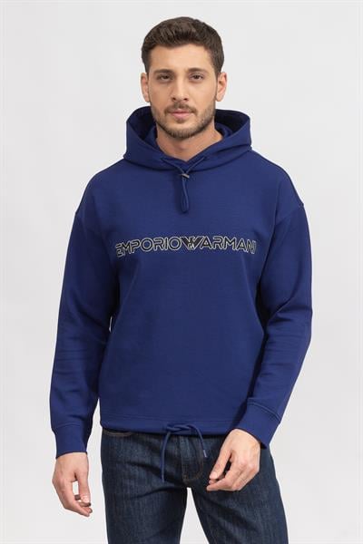 Emporio Armani Erkek Kapüşonlu Sweatshirt