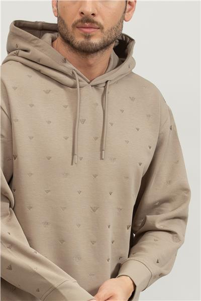 Emporio Armani Erkek Kapüşonlu Sweatshirt