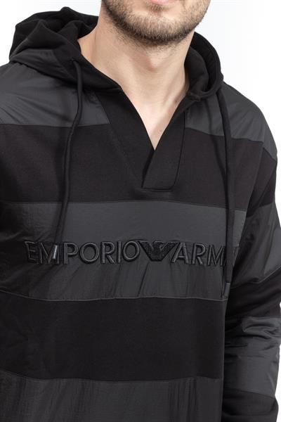 Emporio Armani Erkek Kapüşonlu Sweatshirt