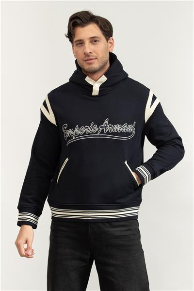 Emporio Armani Erkek Kapüşonlu Sweatshirt