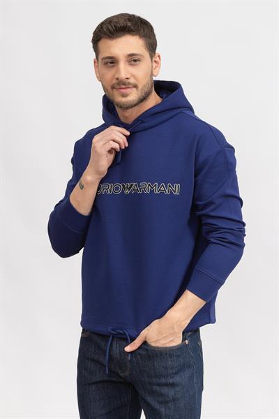 Emporio Armani Erkek Kapüşonlu Sweatshirt