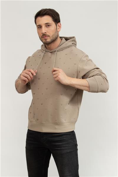Emporio Armani Erkek Kapüşonlu Sweatshirt
