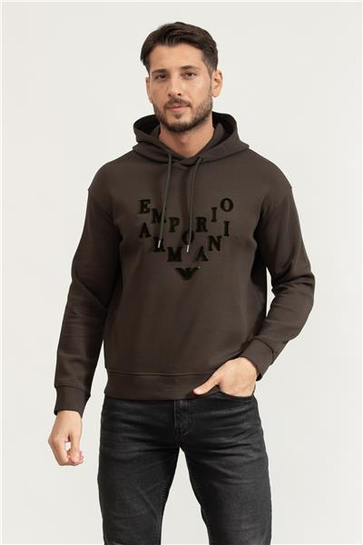 Emporio Armani Erkek Kapüşonlu Sweatshirt