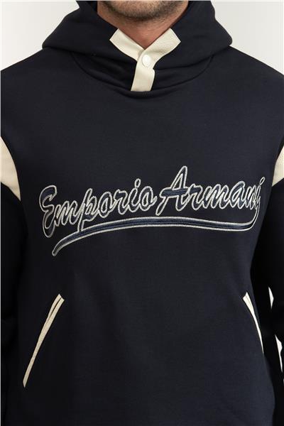 Emporio Armani Erkek Kapüşonlu Sweatshirt