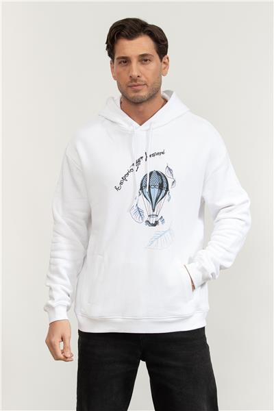 Emporio Armani Erkek Kapüşonlu Sweatshirt