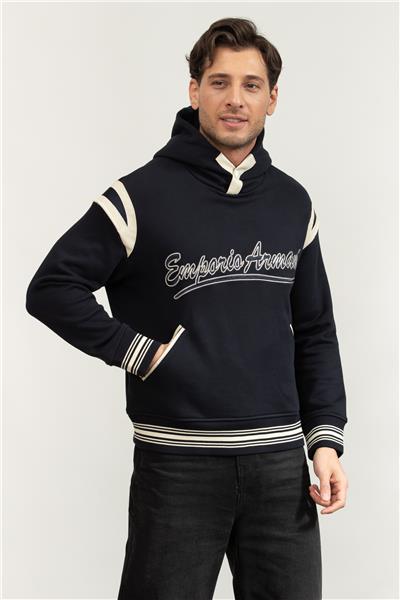 Emporio Armani Erkek Kapüşonlu Sweatshirt