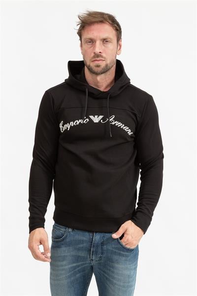 Emporio Armani Erkek Kapüşonlu Sweatshirt