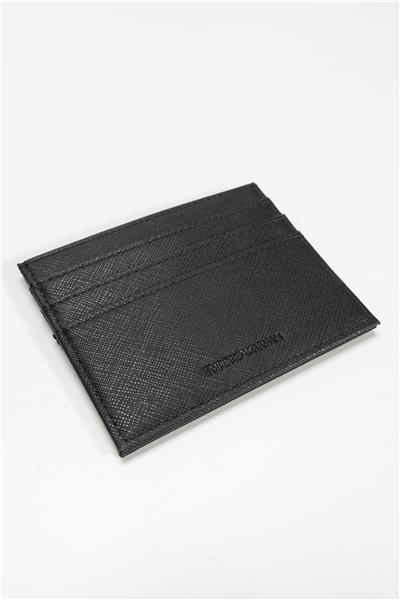 Emporio Armani Erkek Kartlık Siyah