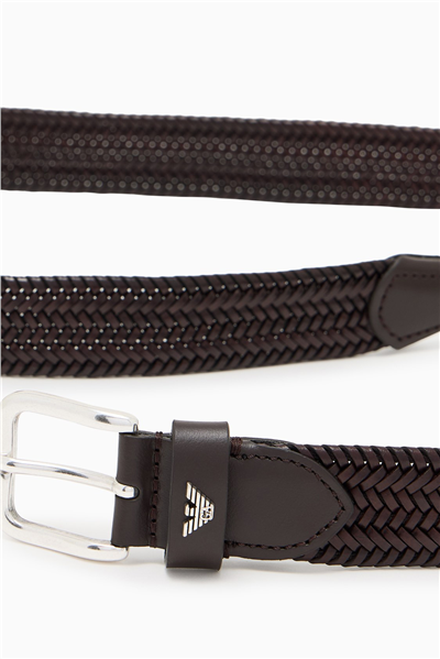 Emporio Armani Erkek Kemer Taba