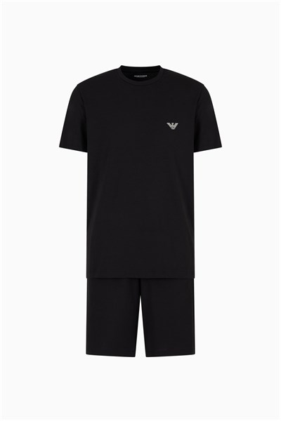 Emporio Armani Erkek Pijama Takımı Siyah