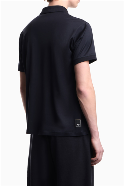 Emporio Armani Erkek Polo Yaka T-Shirt Lacivert