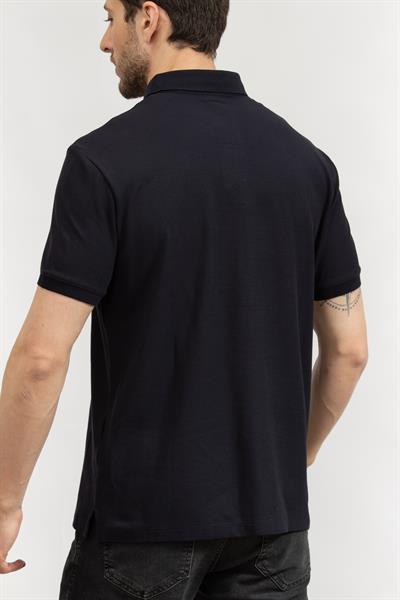 Emporio Armani Erkek Polo Yaka T-Shirt Lacivert