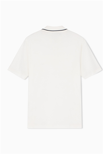 Emporio Armani Erkek Polo Yaka T-Shirt Beyaz