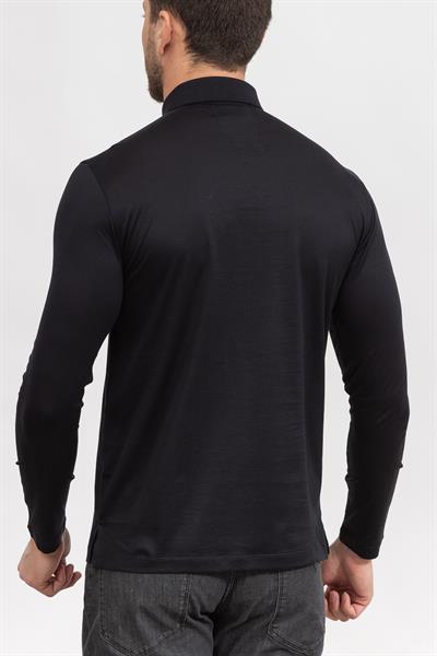 Emporio Armani Erkek Polo Yaka T-Shirt Lacivert