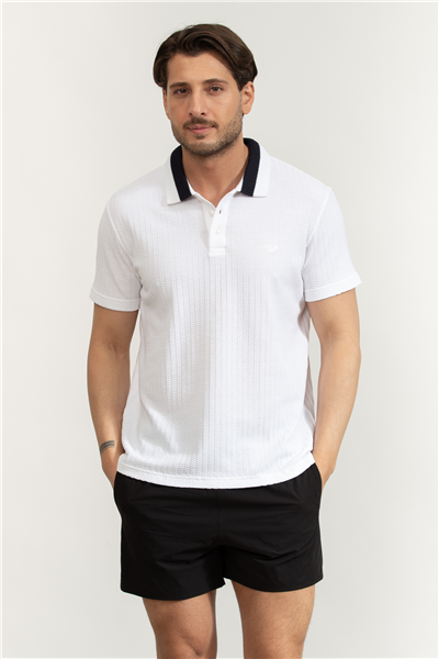 Emporio Armani Erkek Polo Yaka T-Shirt