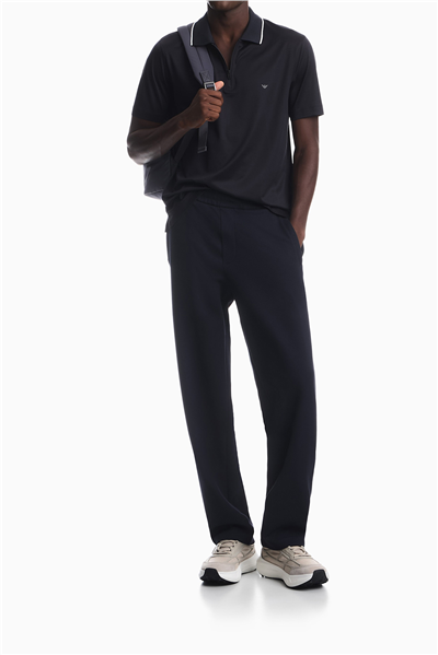 Emporio Armani Erkek Polo Yaka T-Shirt Lacivert