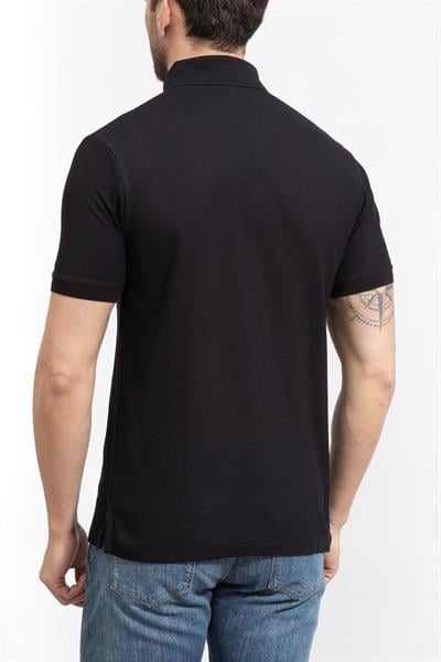 Emporio Armani Erkek Polo Yaka T-Shirt Lacivert