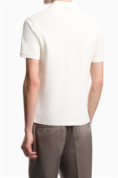 Emporio Armani Erkek Polo Yaka T-Shirt Krem
