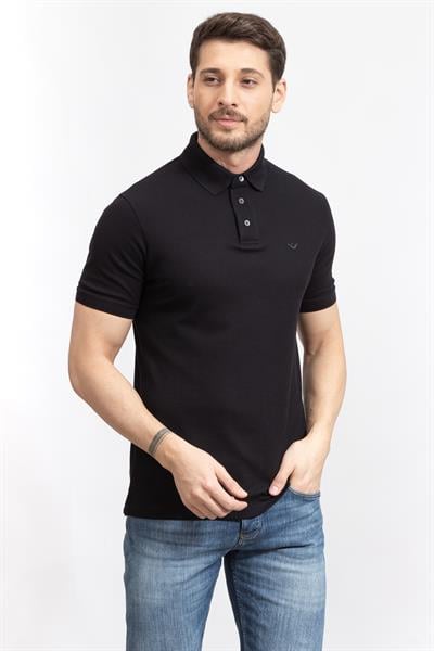 Emporio Armani Erkek Polo Yaka T-Shirt Lacivert