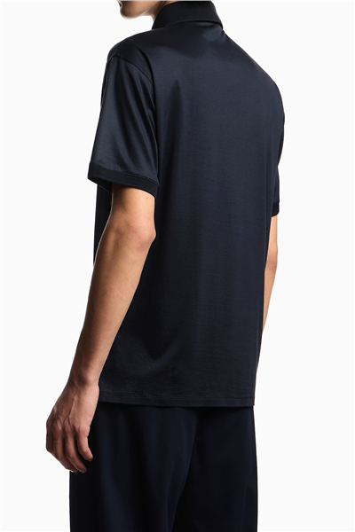 Emporio Armani Erkek Polo Yaka T-Shirt Lacivert