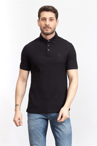 Emporio Armani Erkek Polo Yaka T-Shirt Lacivert