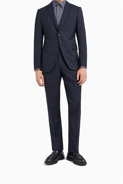 Emporio Armani Erkek Takım Elbise Lacivert