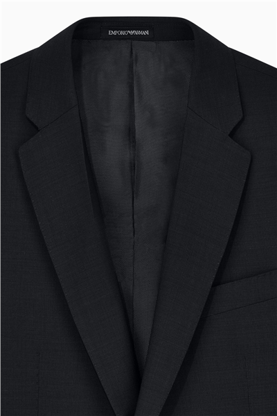 Emporio Armani Erkek Takım Elbise Siyah