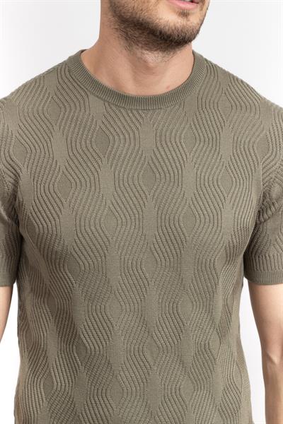 Emporio Armani Erkek Triko Yeşil