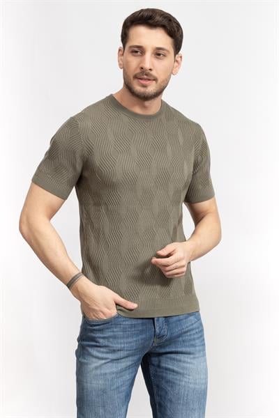 Emporio Armani Erkek Triko Yeşil