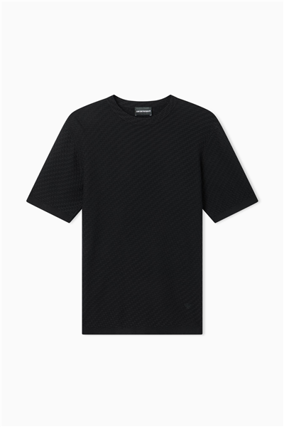 Emporio Armani Erkek Triko Siyah